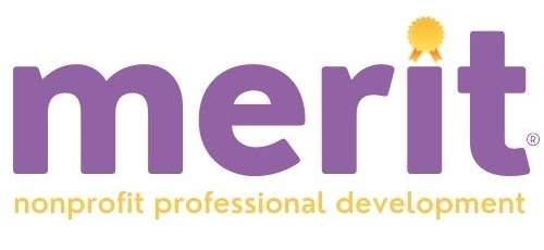 merit logo. nonprofit professional development.